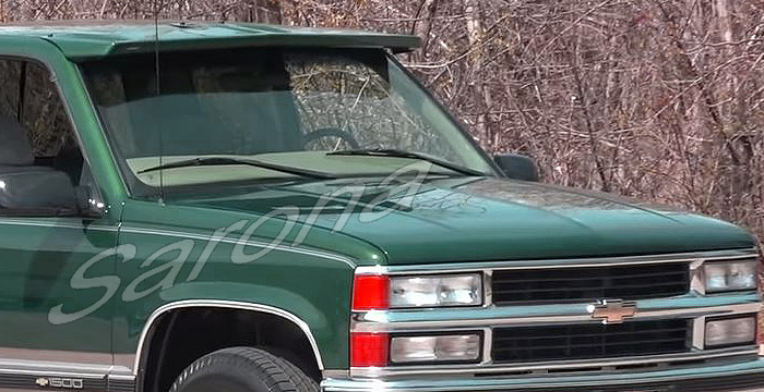 Custom Chevy Silverado  Truck Sun Visor (1988 - 1998) - $290.00 (Part #CH-022-SV)